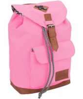 Vintage rugtas rugtas roze 29 cm voor kinderen